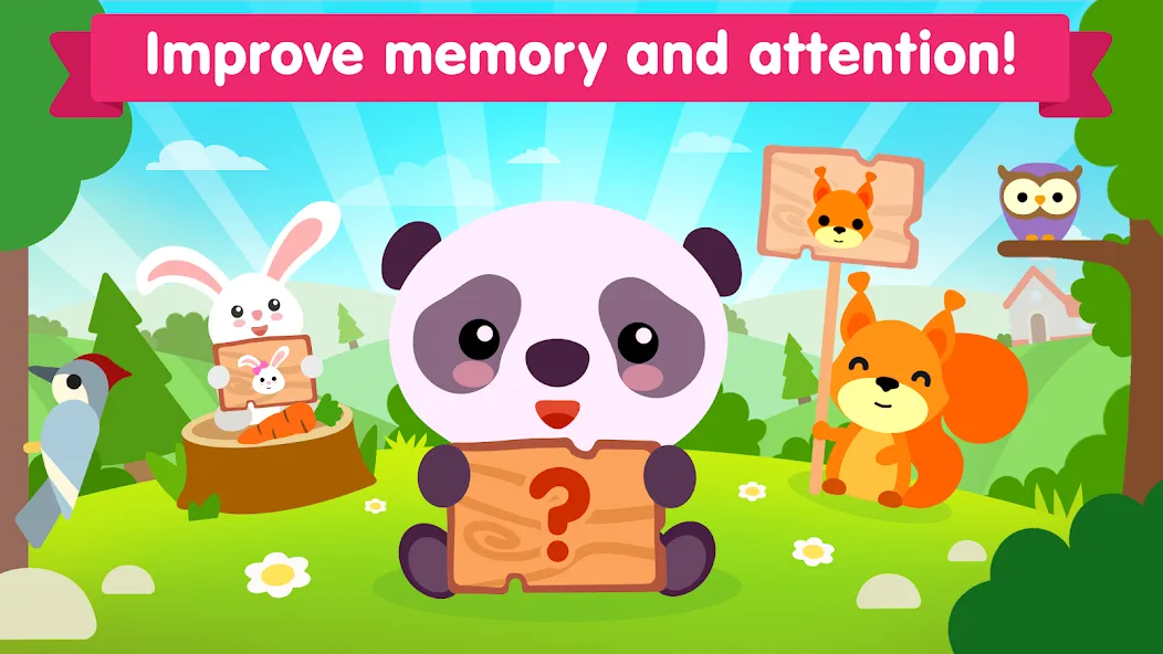 Взломанная Animal sounds games for babies  [МОД Все открыто] — стабильная версия apk на Андроид screen 3