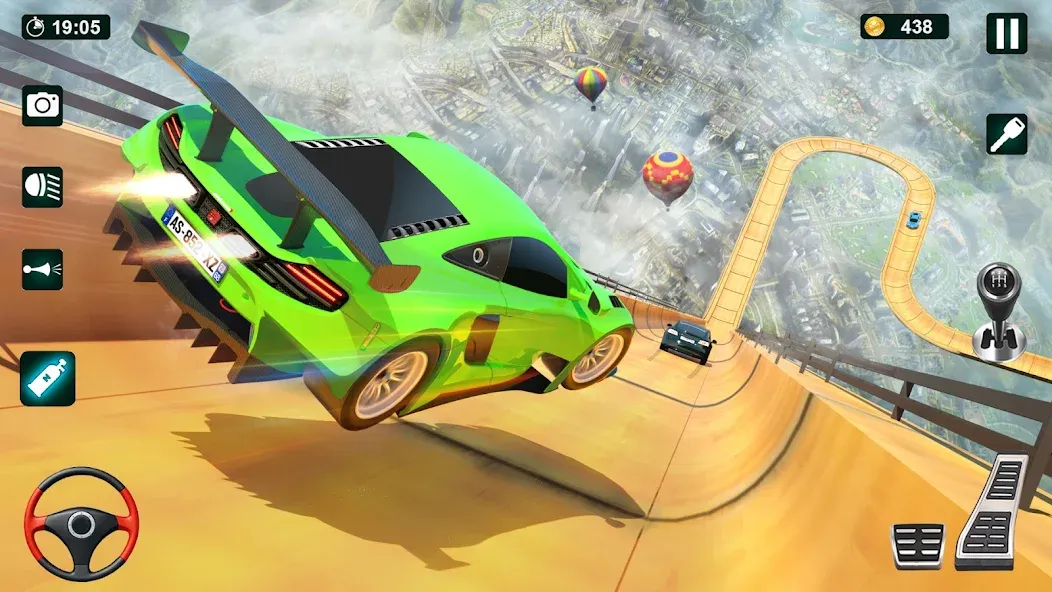 Взлом GT Car Stunt 3D: Ramp Car Game  [МОД Бесконечные деньги] — последняя версия apk на Андроид screen 5