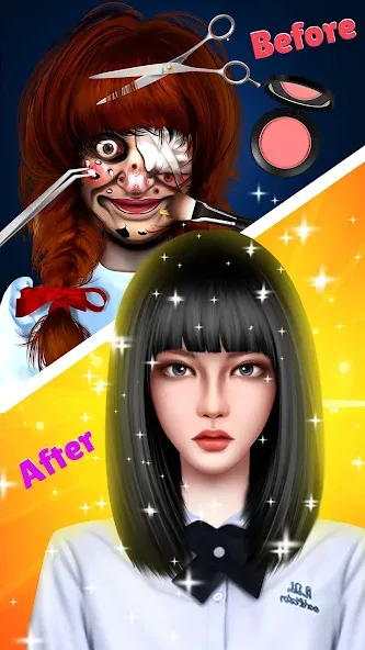 Взлом Makeup Salon: Makeover ASMR (Мейкап салон)  [МОД Menu] — полная версия apk на Андроид screen 5