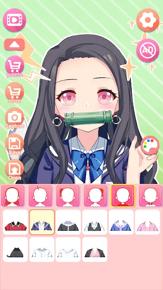 Скачать взлом Viya Avatar Maker:emoji (Вия Аватар Мейкер)  [МОД Все открыто] — последняя версия apk на Андроид screen 2