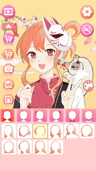 Скачать взлом Viya Avatar Maker:emoji (Вия Аватар Мейкер)  [МОД Все открыто] — последняя версия apk на Андроид screen 3