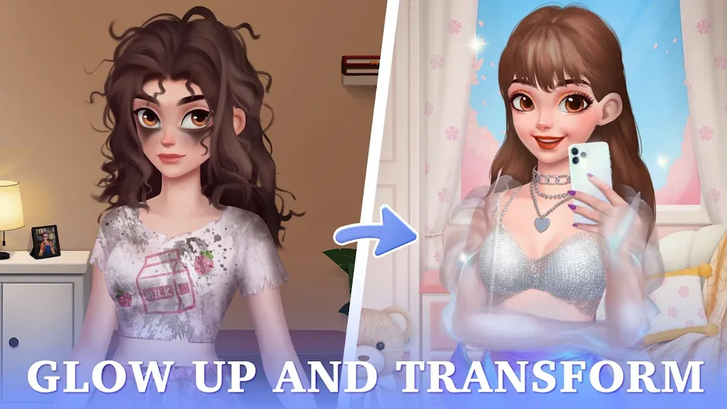 Скачать взлом Fantasy Stylist: Match 3 (Фантазийный стилист)  [МОД Меню] — стабильная версия apk на Андроид screen 1