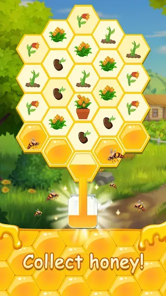 Скачать взломанную Honey Bottles — merge puzzle (Хани Ботлс)  [МОД Много денег] — последняя версия apk на Андроид screen 4