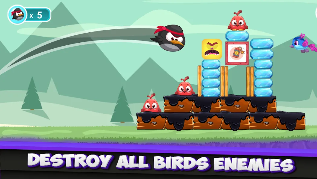 Взлом Angry Penguin (Энгри Пенгвин)  [МОД Бесконечные монеты] — последняя версия apk на Андроид screen 4