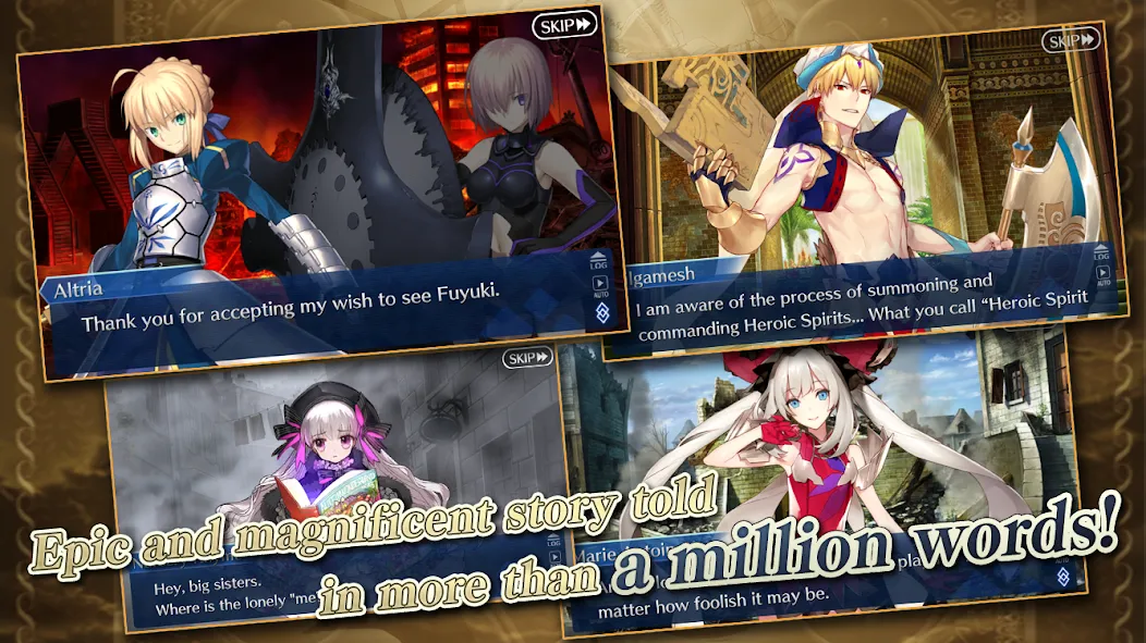 Взломанная Fate/Grand Order (English)  [МОД Mega Pack] — полная версия apk на Андроид screen 2