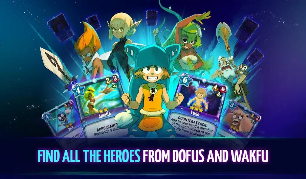 Скачать взломанную KROSMAGA — The WAKFU Card Game (Кросмага)  [МОД Меню] — стабильная версия apk на Андроид screen 3