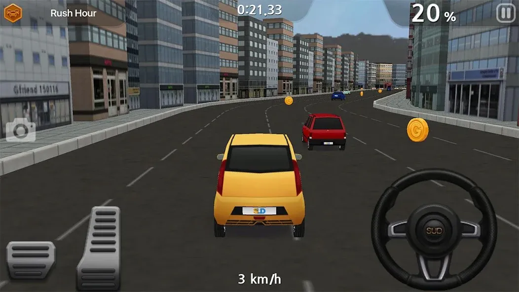 Скачать взломанную Dr. Driving 2  [МОД Mega Pack] — последняя версия apk на Андроид screen 1