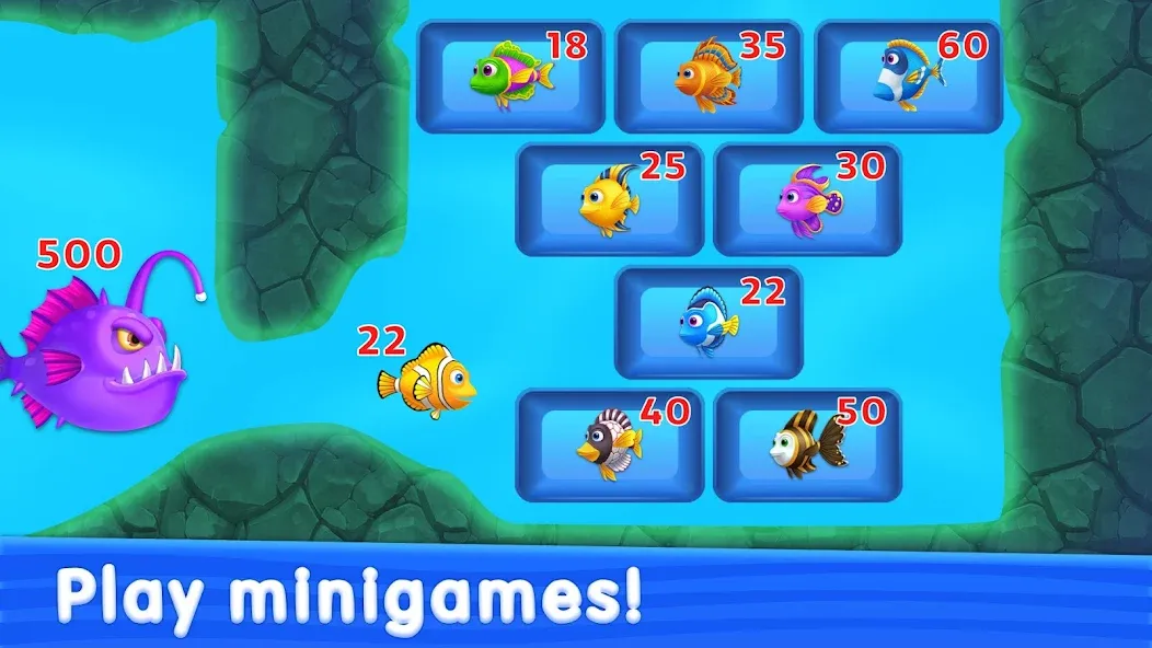 Взломанная Solitaire TriPeaks: Aquarium (Солитер ТриПикс)  [МОД Unlimited Money] — последняя версия apk на Андроид screen 2