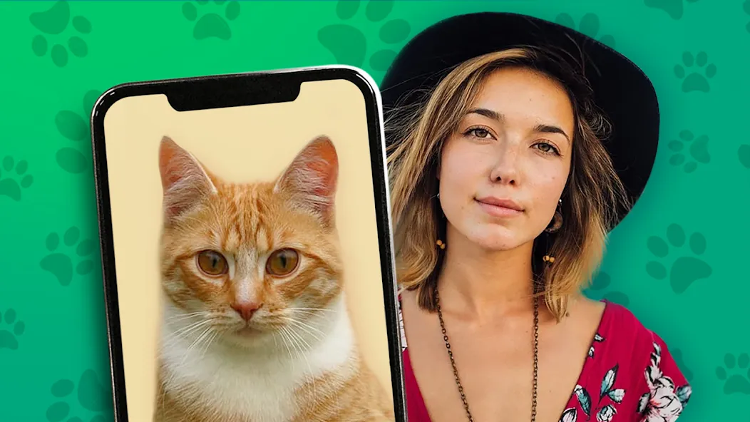 Взломанная Kitten: what cat are you? joke  [МОД Mega Pack] — стабильная версия apk на Андроид screen 1