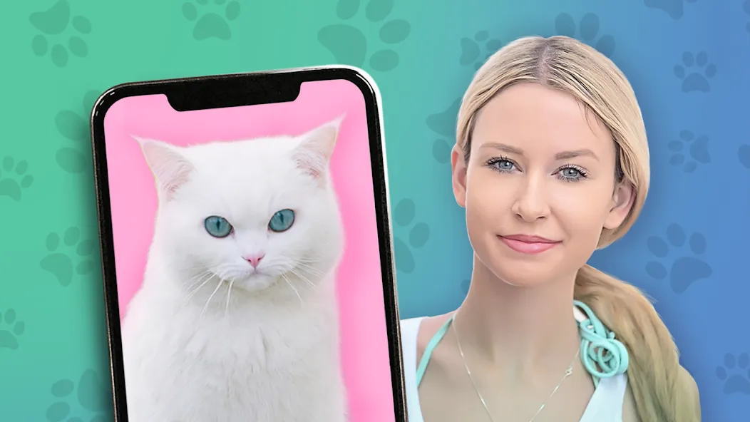 Взломанная Kitten: what cat are you? joke  [МОД Mega Pack] — стабильная версия apk на Андроид screen 2