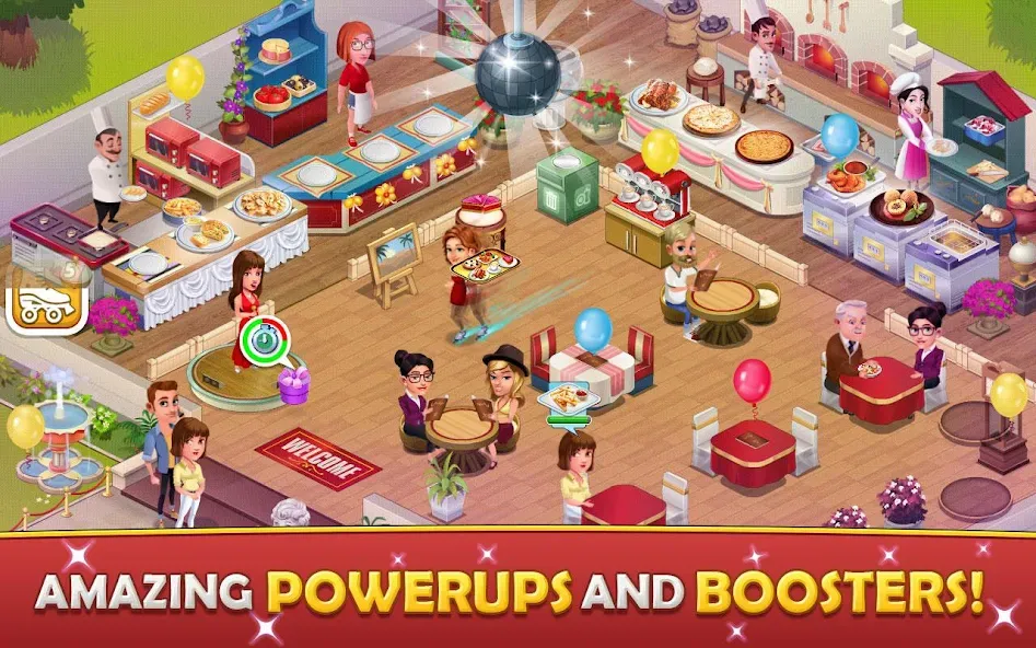 Взлом Cafe Tycoon – Cooking & Fun  [МОД Mega Pack] — полная версия apk на Андроид screen 4