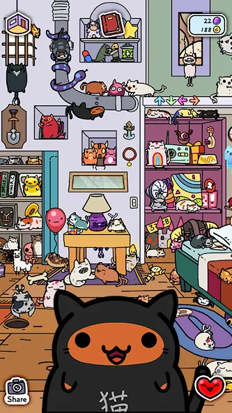 Скачать взлом KleptoCats  [МОД Много денег] — полная версия apk на Андроид screen 2