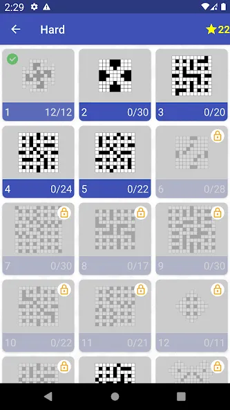 Скачать взломанную English Crossword puzzle (Английский кроссворд)  [МОД Mega Pack] — последняя версия apk на Андроид screen 3