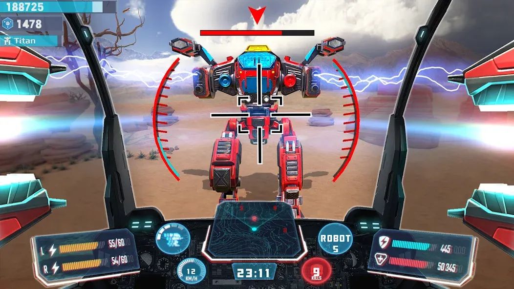 Скачать взлом Mech Robot Wars — Multi Robot  [МОД Mega Pack] — стабильная версия apk на Андроид screen 4