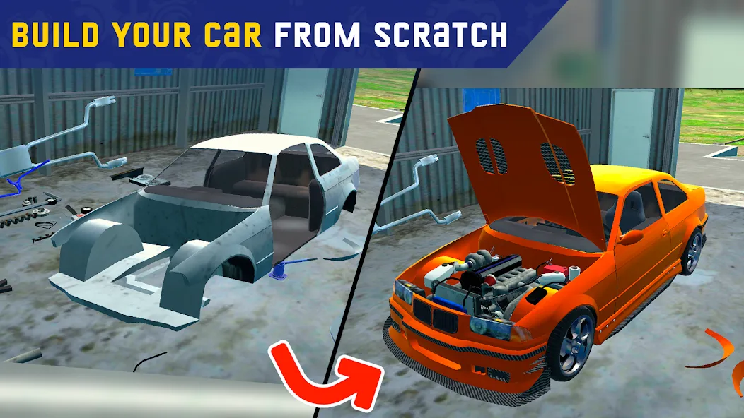 Взлом My First Summer Car: Mechanic (Май Фрст Саммер Кар)  [МОД Menu] — стабильная версия apk на Андроид screen 1