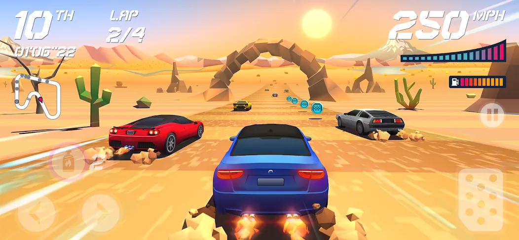 Скачать взломанную Horizon Chase – Arcade Racing (Хорайзон Чейс)  [МОД Unlimited Money] — последняя версия apk на Андроид screen 5