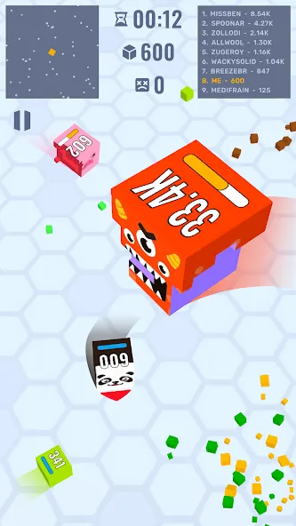 Скачать взлом Cube Zone io  [МОД Бесконечные деньги] — стабильная версия apk на Андроид screen 1