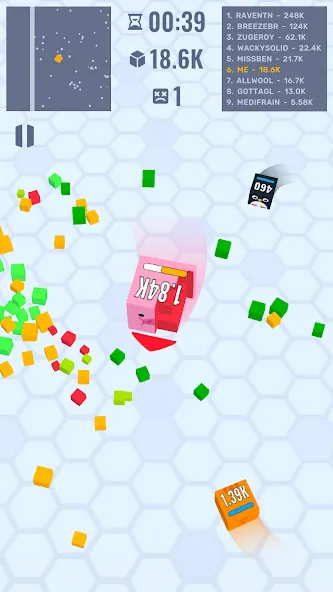 Скачать взлом Cube Zone io  [МОД Бесконечные деньги] — стабильная версия apk на Андроид screen 4