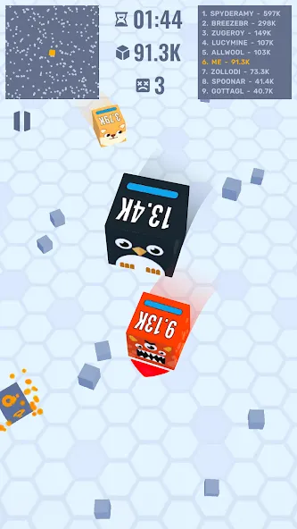 Скачать взлом Cube Zone io  [МОД Бесконечные деньги] — стабильная версия apk на Андроид screen 5