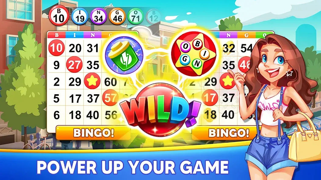 Скачать взлом Bingo Holiday: Live Bingo Game  [МОД Mega Pack] — стабильная версия apk на Андроид screen 3