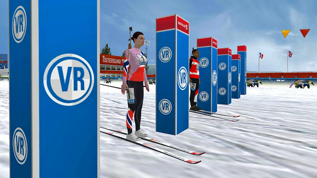 Скачать взломанную Biathlon VR (Биатлон )  [МОД Menu] — последняя версия apk на Андроид screen 1