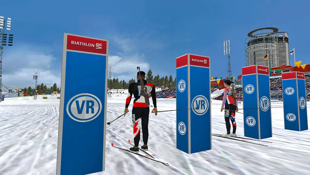 Скачать взломанную Biathlon VR (Биатлон )  [МОД Menu] — последняя версия apk на Андроид screen 4