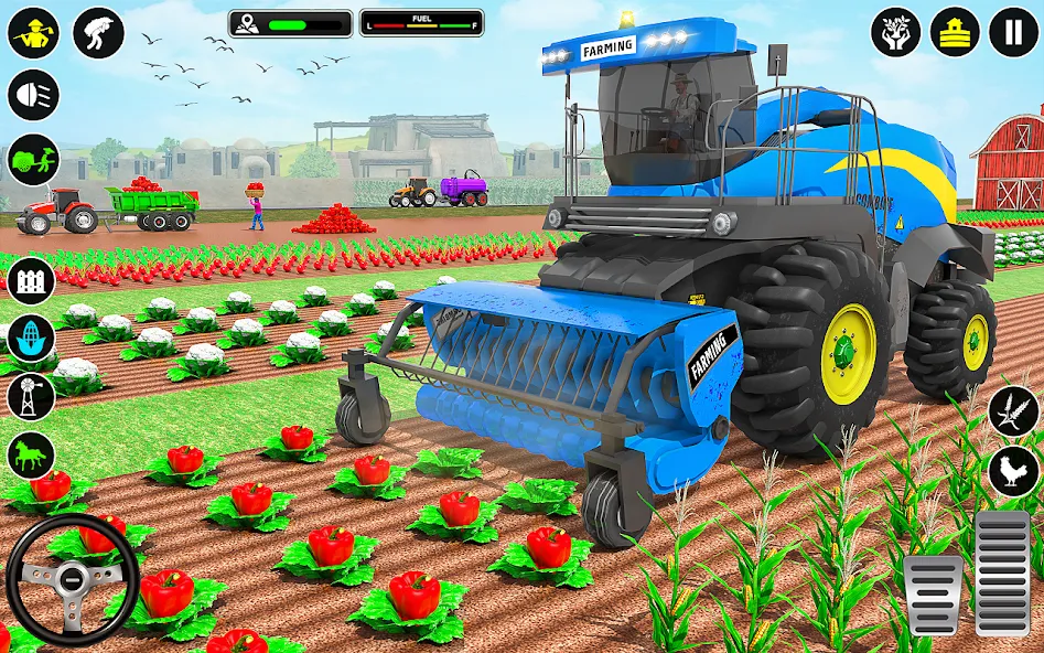 Скачать взлом Tractor Farming: Tractor Games (Тракторное хозяйство)  [МОД Mega Pack] — стабильная версия apk на Андроид screen 2