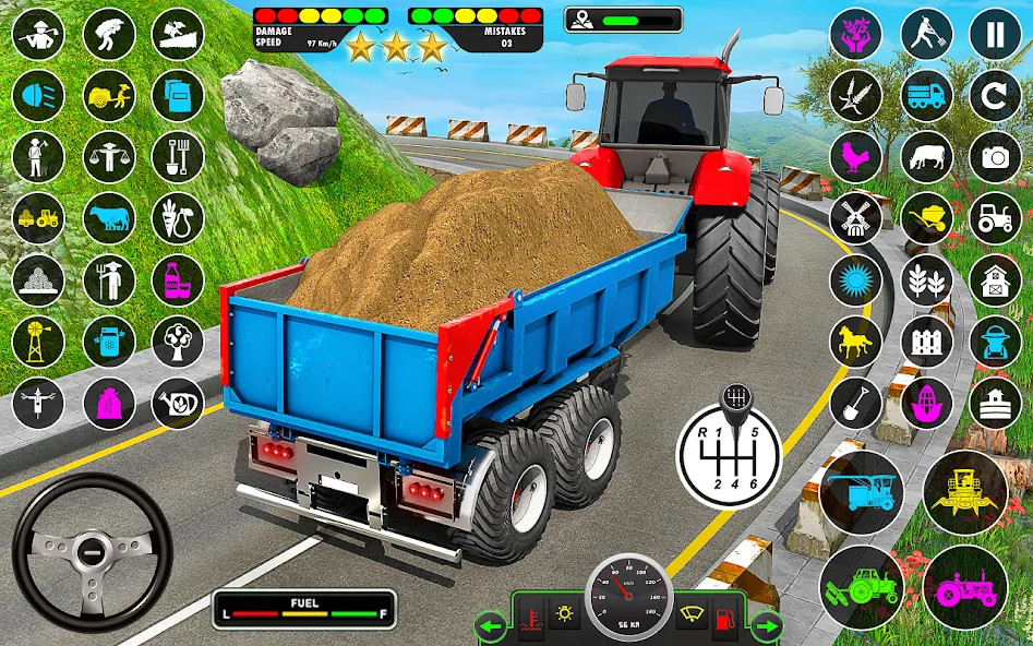 Скачать взлом Tractor Farming: Tractor Games (Тракторное хозяйство)  [МОД Mega Pack] — стабильная версия apk на Андроид screen 4