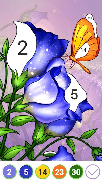 Взлом Hola Color—Coloring by Number (ола калор)  [МОД Меню] — стабильная версия apk на Андроид screen 2