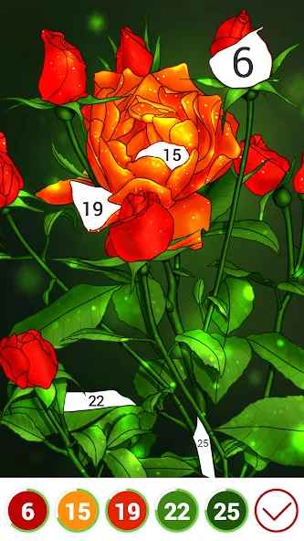 Взлом Hola Color—Coloring by Number (ола калор)  [МОД Меню] — стабильная версия apk на Андроид screen 4