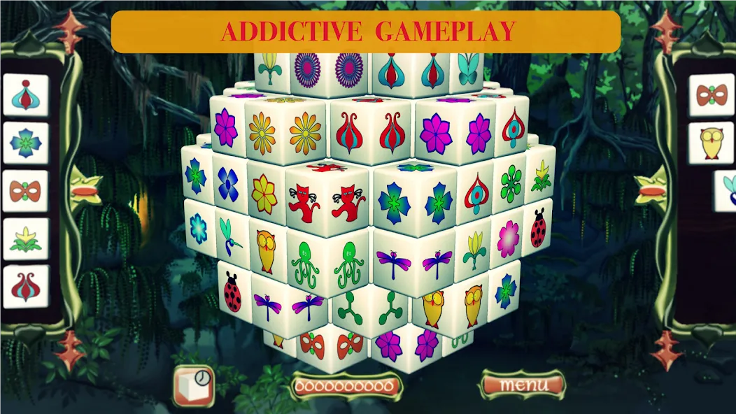 Скачать взломанную FAIRY MAHJONG — 3D Majong  [МОД Menu] — стабильная версия apk на Андроид screen 1