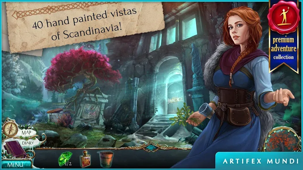 Скачать взлом Endless Fables 2: Frozen Path  [МОД Unlocked] — полная версия apk на Андроид screen 1