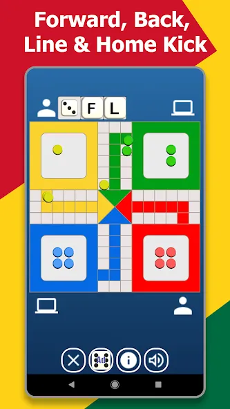 Скачать взломанную Ghana Ludo (Гана Лудо)  [МОД Все открыто] — последняя версия apk на Андроид screen 3