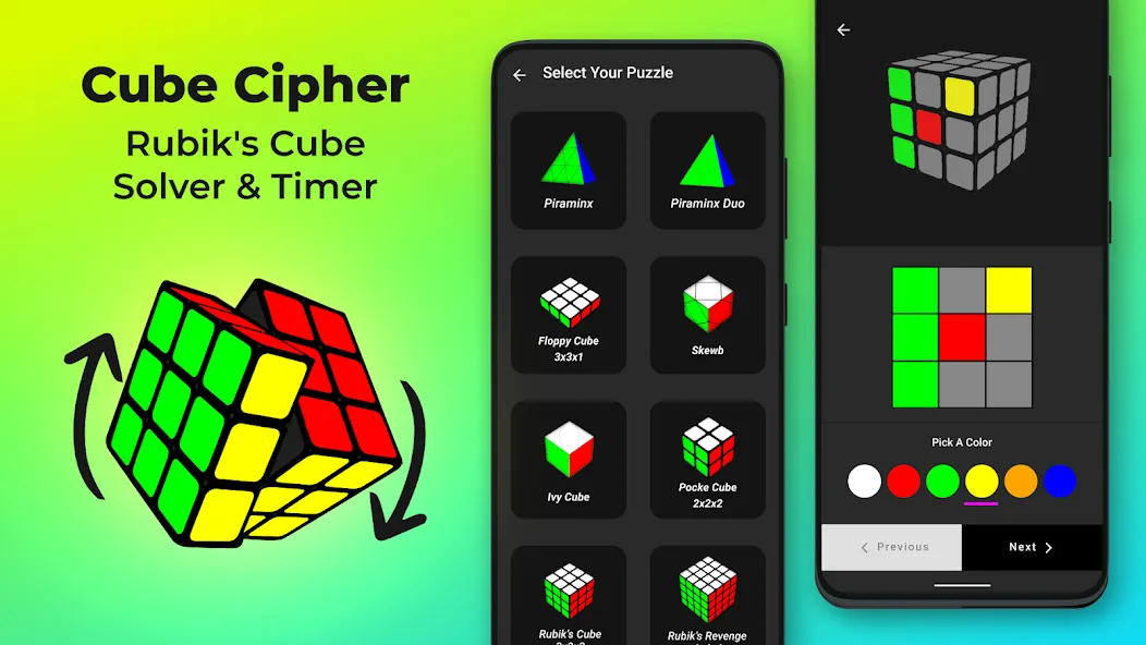 Скачать взломанную Cube Cipher — Cube Solver (Кубический шифр)  [МОД Menu] — полная версия apk на Андроид screen 1