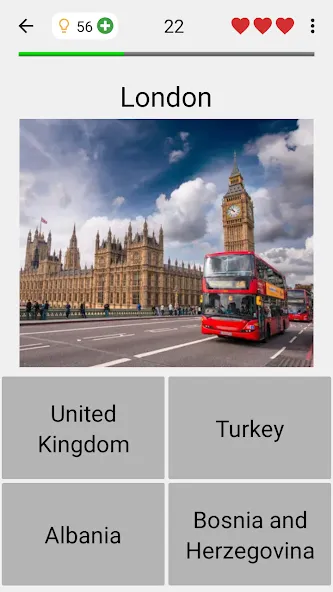 Скачать взломанную Capitals of the World — Quiz  [МОД Много монет] — полная версия apk на Андроид screen 1