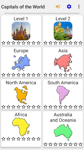 Скачать взломанную Capitals of the World — Quiz  [МОД Много монет] — полная версия apk на Андроид screen 3