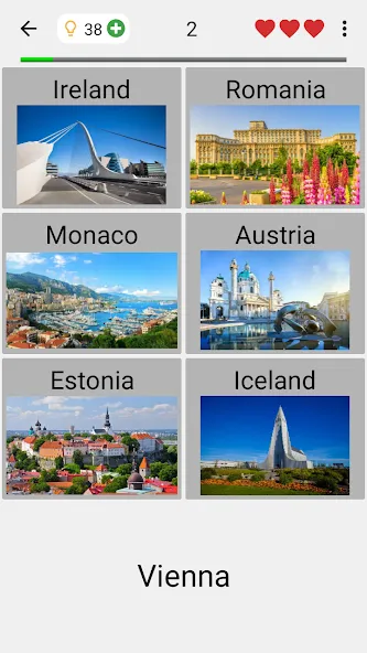 Скачать взломанную Capitals of the World — Quiz  [МОД Много монет] — полная версия apk на Андроид screen 4