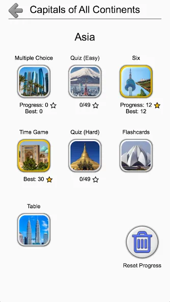 Скачать взломанную Capitals — Geography Quiz  [МОД Menu] — полная версия apk на Андроид screen 3