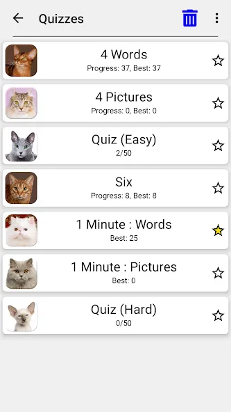 Взлом Cats Quiz Guess Popular Breeds  [МОД Много денег] — последняя версия apk на Андроид screen 5