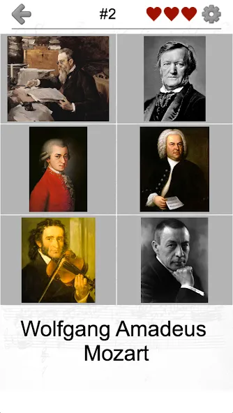 Скачать взломанную Famous Composers Portrait Quiz  [МОД Unlocked] — последняя версия apk на Андроид screen 4