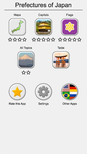Скачать взлом Prefectures of Japan — Quiz  [МОД Меню] — стабильная версия apk на Андроид screen 3