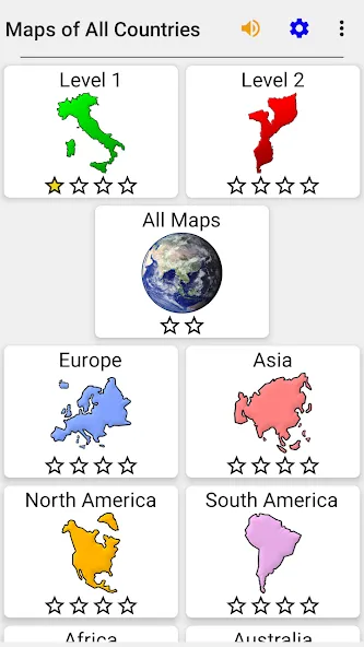 Взлом Maps of All Countries Geo-Quiz  [МОД Unlocked] — полная версия apk на Андроид screen 3