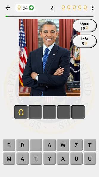 Взломанная US Presidents and History Quiz  [МОД Меню] — стабильная версия apk на Андроид screen 1