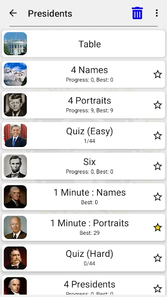 Взломанная US Presidents and History Quiz  [МОД Меню] — стабильная версия apk на Андроид screen 3