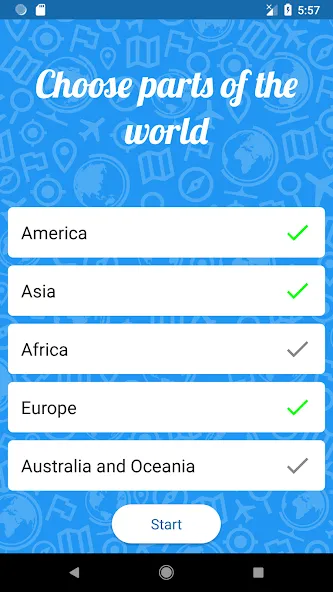 Взлом Guess the country! — Quiz  [МОД Mega Pack] — стабильная версия apk на Андроид screen 4