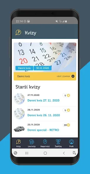 Взлом Kvíz do kapsy  [МОД Много денег] — последняя версия apk на Андроид screen 1