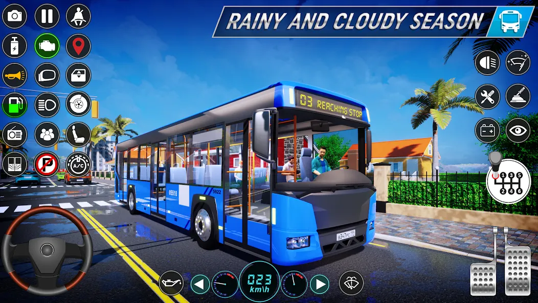 Взломанная City Bus Simulator: Bus Games (Риал Сити Бас Симулятор Геймс)  [МОД Unlocked] — полная версия apk на Андроид screen 5