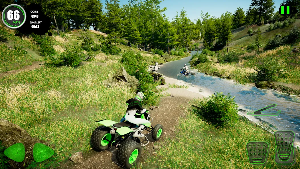 Взломанная Atv Car Games Bike Offroad 4×4 (ЭиТиВи)  [МОД Меню] — полная версия apk на Андроид screen 1