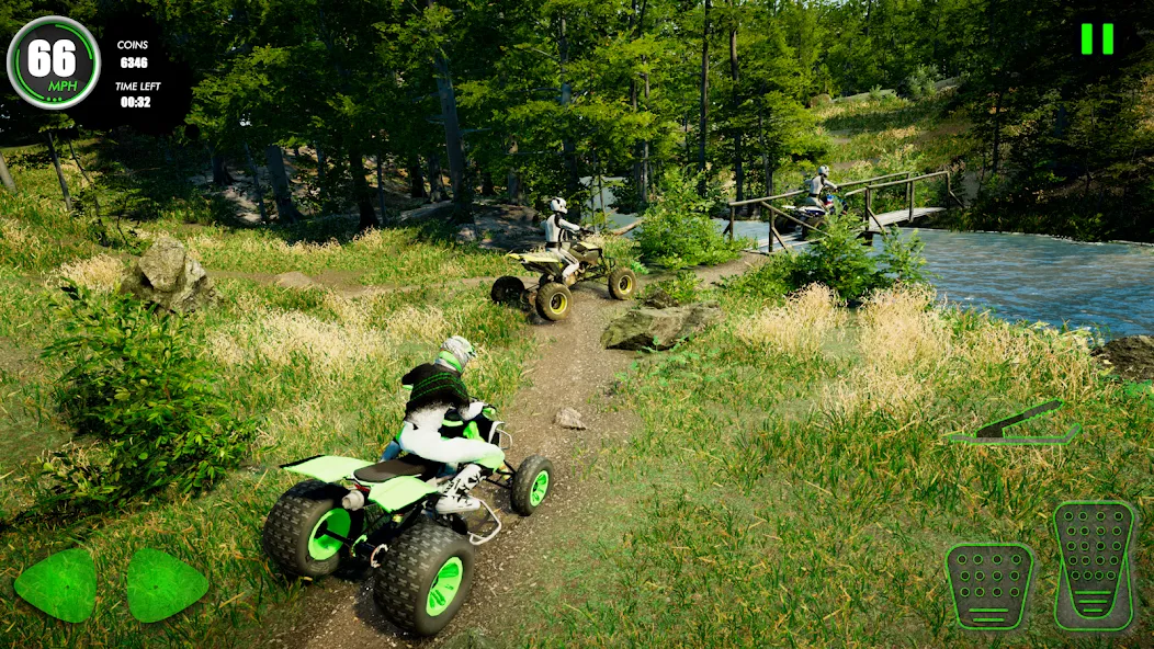 Взломанная Atv Car Games Bike Offroad 4×4 (ЭиТиВи)  [МОД Меню] — полная версия apk на Андроид screen 2