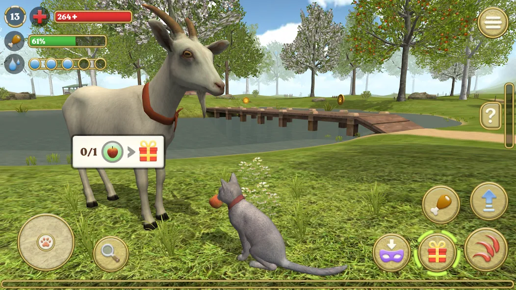 Скачать взломанную Cat Simulator : Kitties Family  [МОД Все открыто] — последняя версия apk на Андроид screen 3